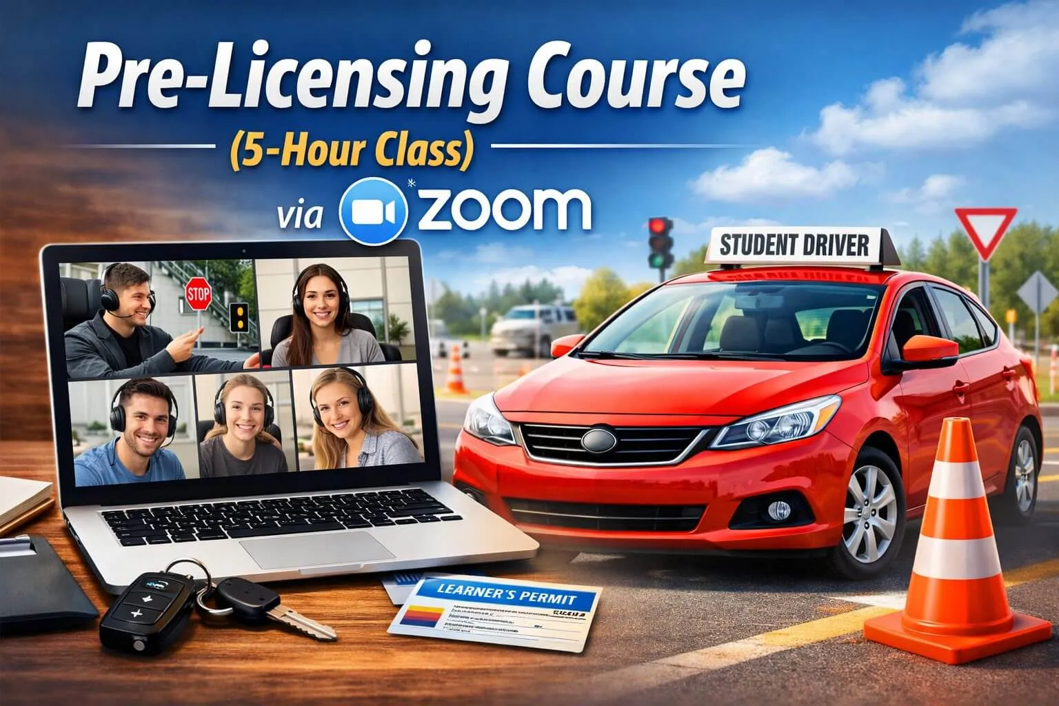 Zoom driving class