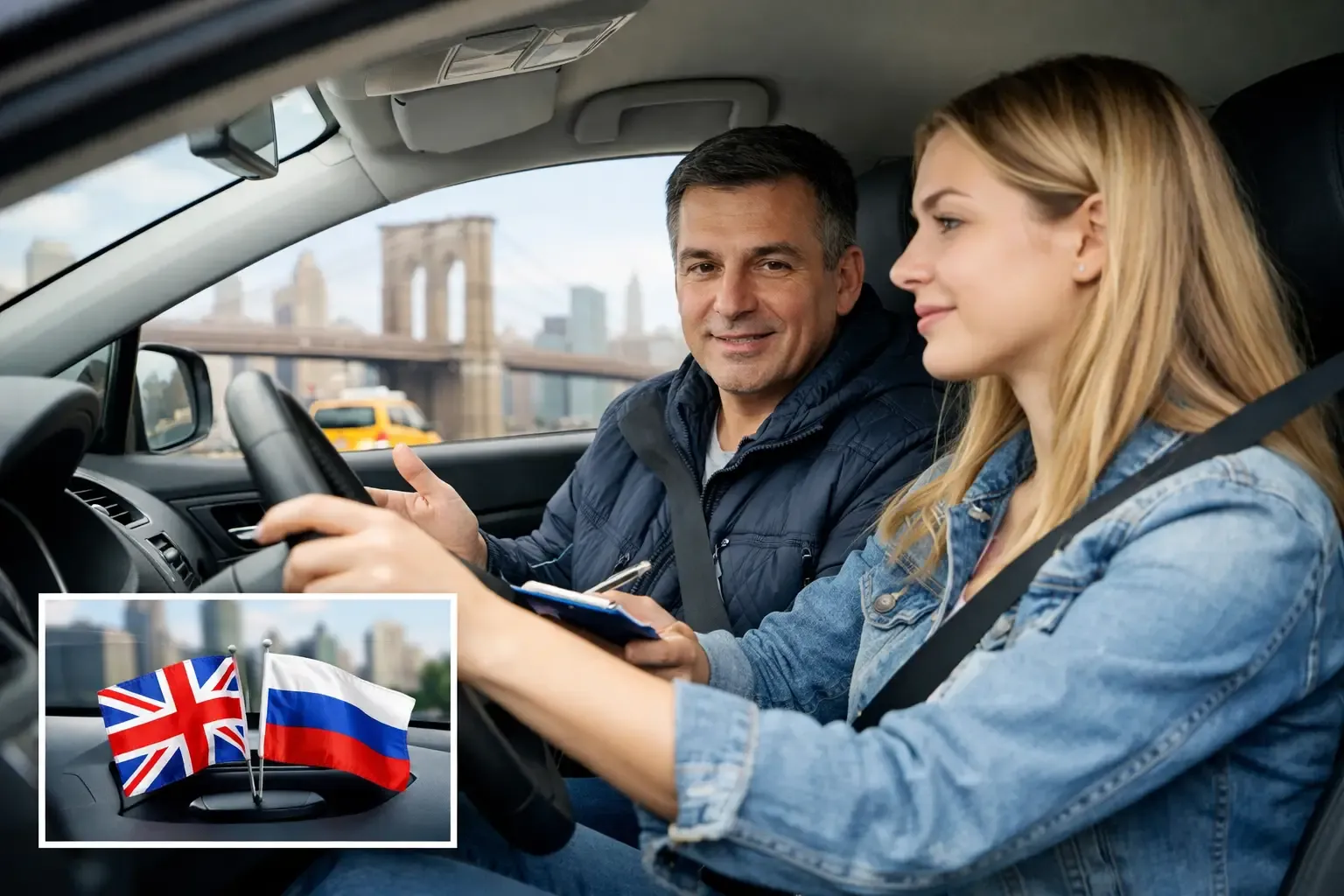 English and Russian Driving Lessons in Brooklyn