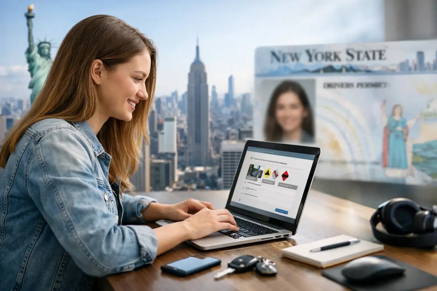 New York State Driver's Permit Test Online Facts